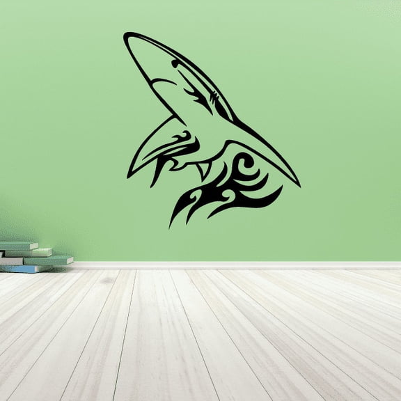 Flash Mako Shark Decal - 36 Inches
