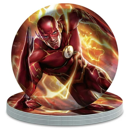 Flash Man Party Supplies Plates Birthday Decorations Tableware Disposable Dinnerware