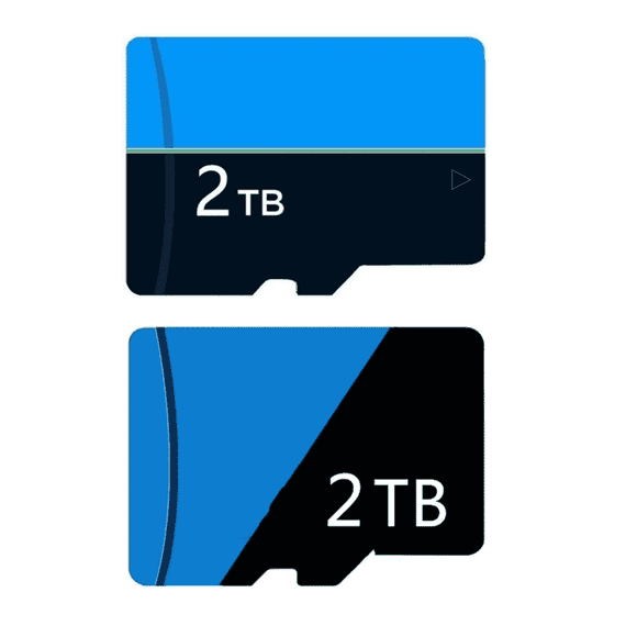 Flash Memory Card with Adapter,High speed, high performance, Waterproof and Shockproof 2Pcs