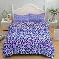 thumbnail image 1 of Flash Mossaic Art Colorful Leopard Pattern Bedding Set Single Twin Double King Cal King Size Beddin, 1 of 5