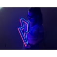 thumbnail image 1 of Flash Neon Sign Metal Neon Sign, Neon Sign, Neon Wall Art, Bright and Unique Neon Wall Art, Stunning Neon Sign for Anyroom (Without Remote Control), 1 of 9