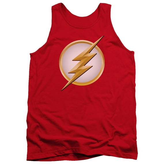 Flash New Logo Adult Tank Top Red