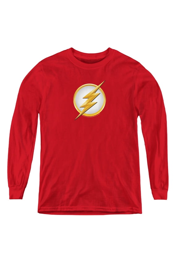 Flash - New Logo - Youth Long Sleeve Shirt - Medium