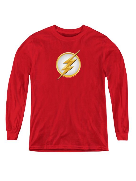 Flash - New Logo - Youth Long Sleeve Shirt - Medium