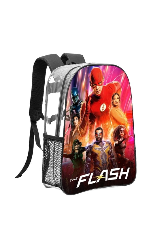 Flash Pattern Transparent Backpack Lightweight And fashionable Showcasing Personality And Leading The Trend