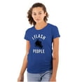 thumbnail image 1 of Flash People Photography Funny Saying Womens Slim Fit Graphic Tee Brisco Brands S, 1 of 5