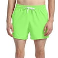 thumbnail image 1 of Flash Picks HOOMEUMY Men's Summer Quick Dry Swim Trunks with Drawstring Mesh Lining Teal Blue Bathing Suits Beach Shorts Green 12, 1 of 3
