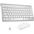 thumbnail image 1 of Flash Picks! Mini Wireless Keyboard And Mouse Set Waterproof 2.4G For Mac Apple PC Computer, 1 of 9
