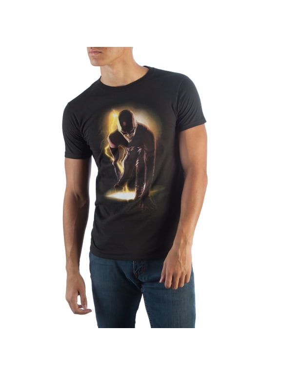 Flash Running Black T-Shirt-M