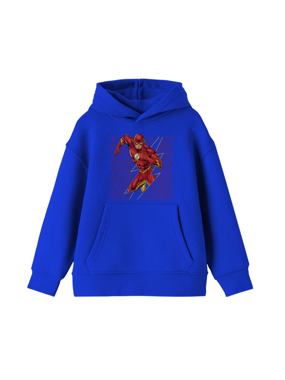 Flash Running Youth Boy's Royal Blue Hoodie-Large