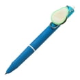 thumbnail image 1 of Clearance! 2Pcs Press Pen Indigo Blue Gel Pens Ballpoint Pens, 1 of 5