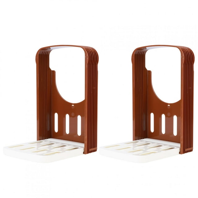 Flash Sale Adjustable Bread Toast Loaf Cutter Bagel Slicing Guides