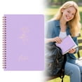 thumbnail image 1 of Clearance! Coil Notebook Light Purple Planner Spiral Notebook, 1 of 8