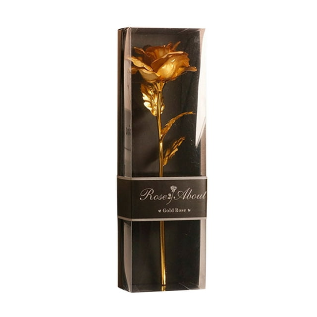 Flash Sale! Eewia Decorative Rose, Artificial Flowers Promotion, Gold