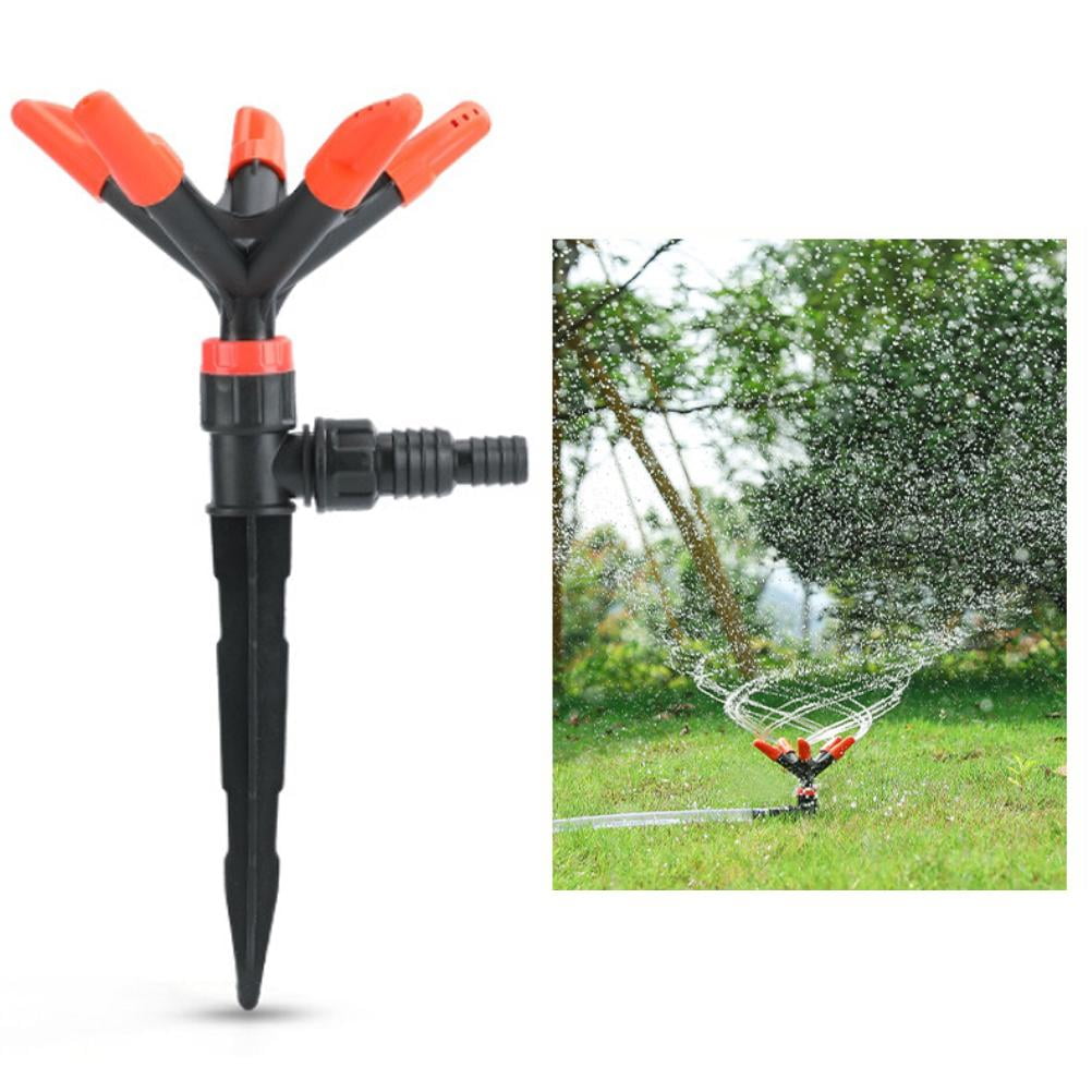Flash Sale Garden Sprinkler 360°Automatic Rotating Lawn Sprinklers Water Sprinkler for Lawn Yard