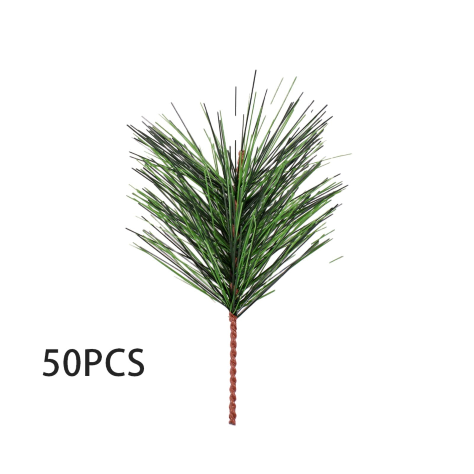 Flash Sale ! Kiteke 50*Simulated Pine Needles, Artificial Green Needles
