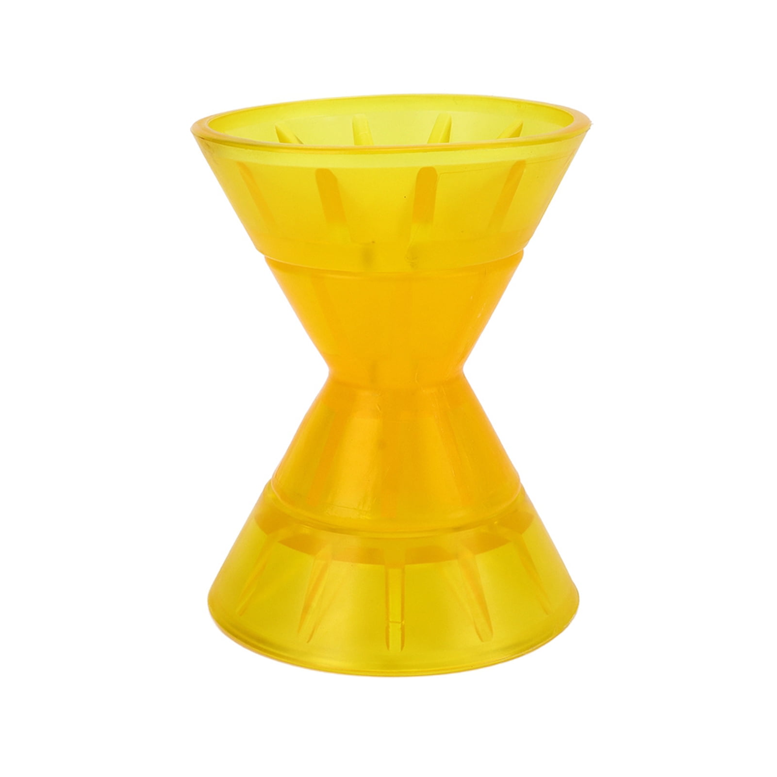 Flash Sale Marine Bow Shape Roller 3 Parts Drag Reduction Yellow PVC