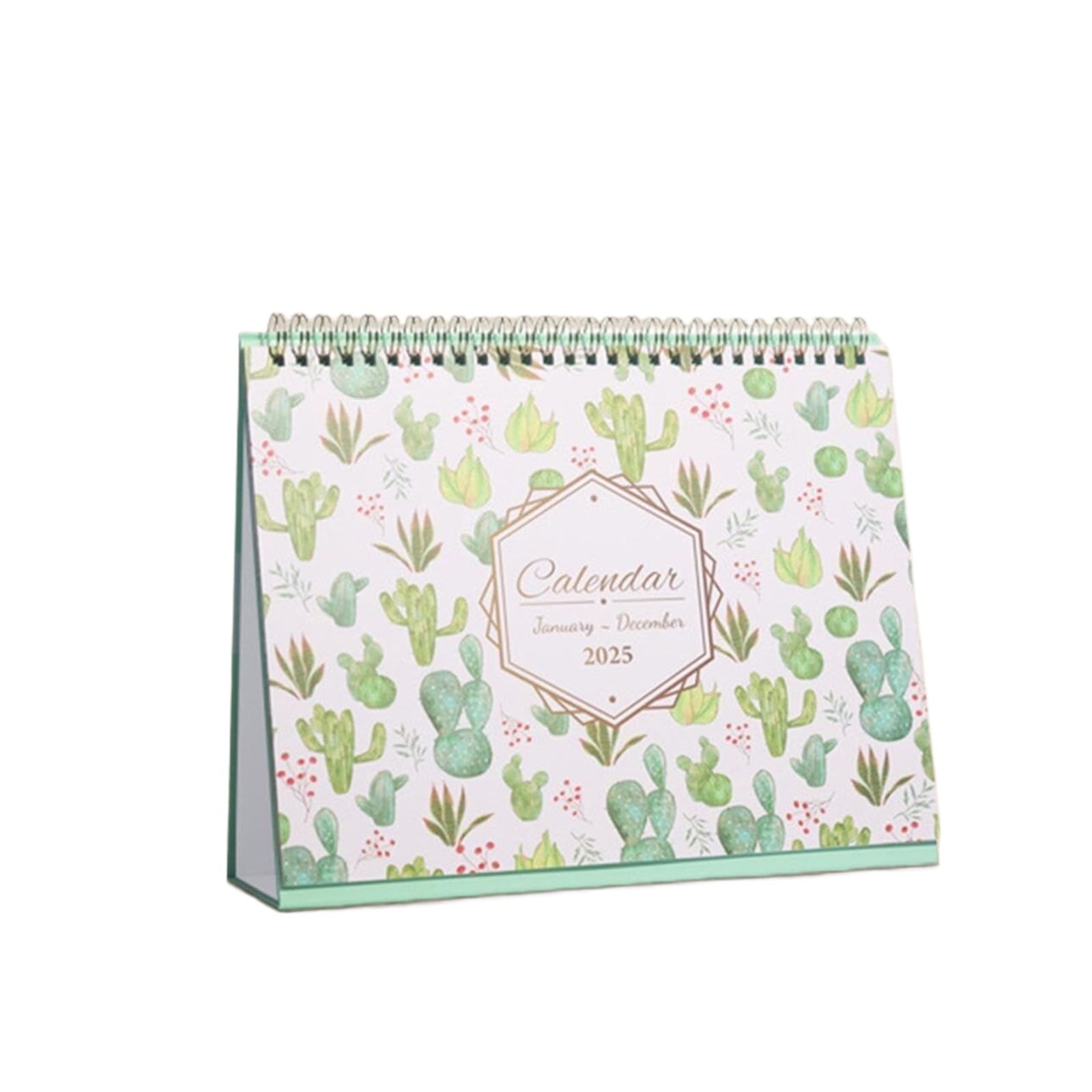 Flash Sale!Nayueo,Calendar,2025 Cactus Calendar,Home Calendar,2025 Desk