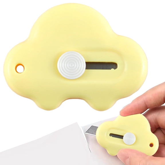 Clearance! Portable Cutting Tool In Yellow Guillotine Paper Cutter Rotary Paper Trimmer