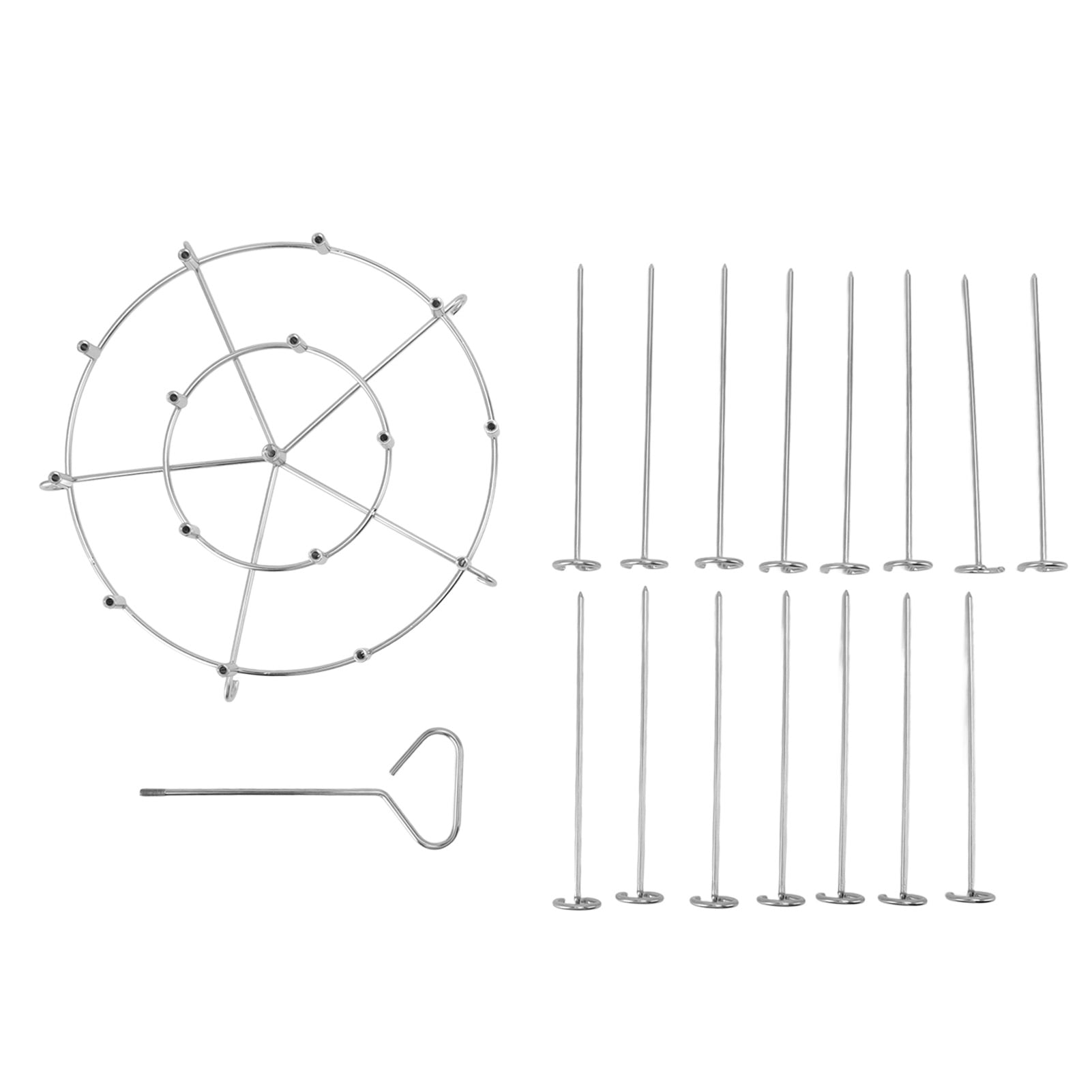 Flash Sale Skewer Stand 8 Quart Stainless Steel Vertical Grill 8QT for