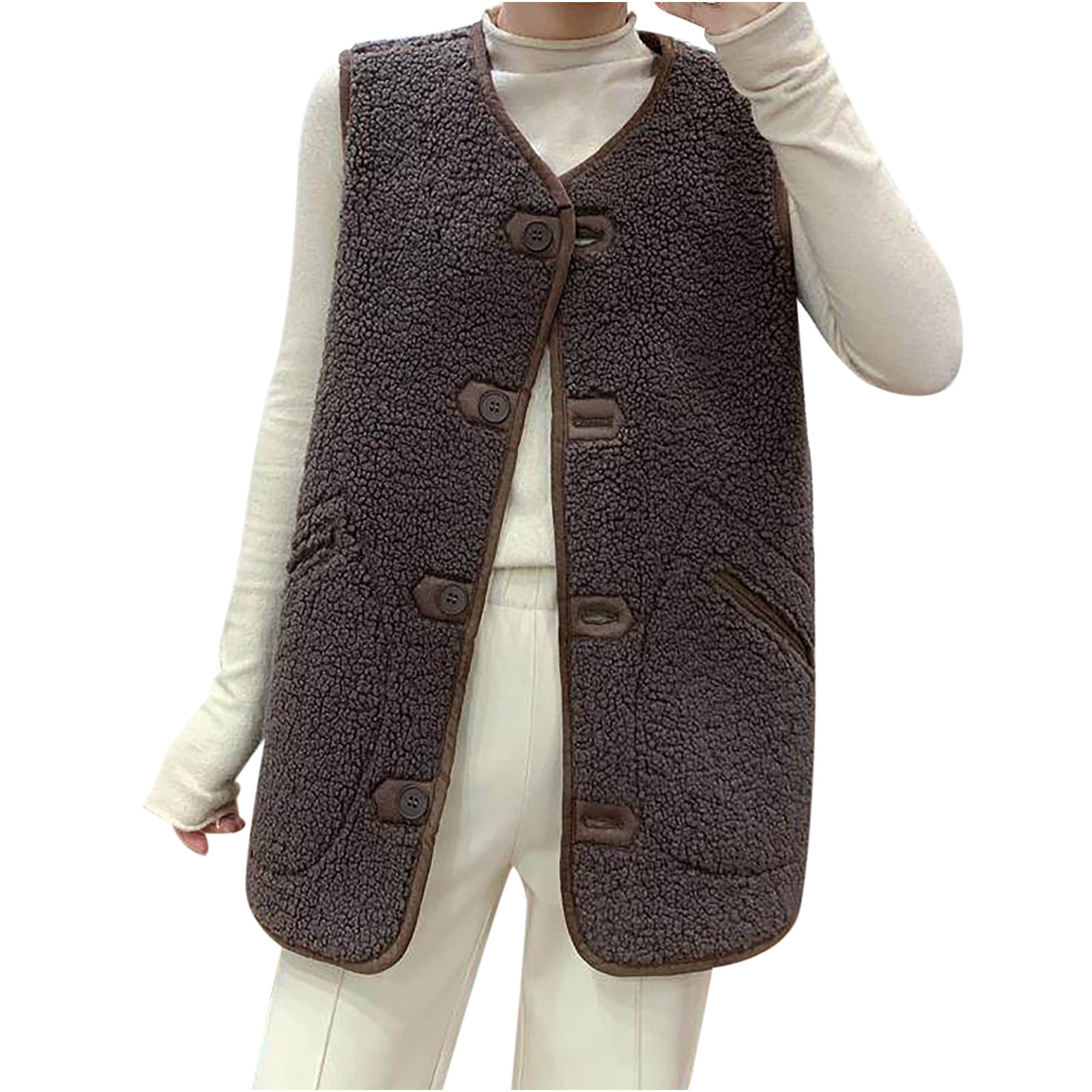 Flash Sales for Today BVnarty Women s Winter Sleeveless Thick