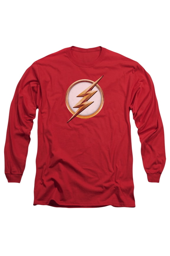 Flash - Season 4 Logo - Long Sleeve Shirt - Large
