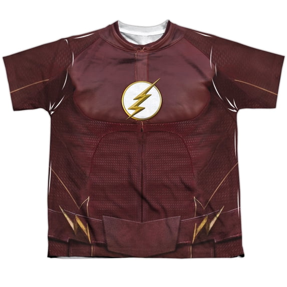 Flash - Season Four Uniform - Youth Short Sleeve Shirt - Medium