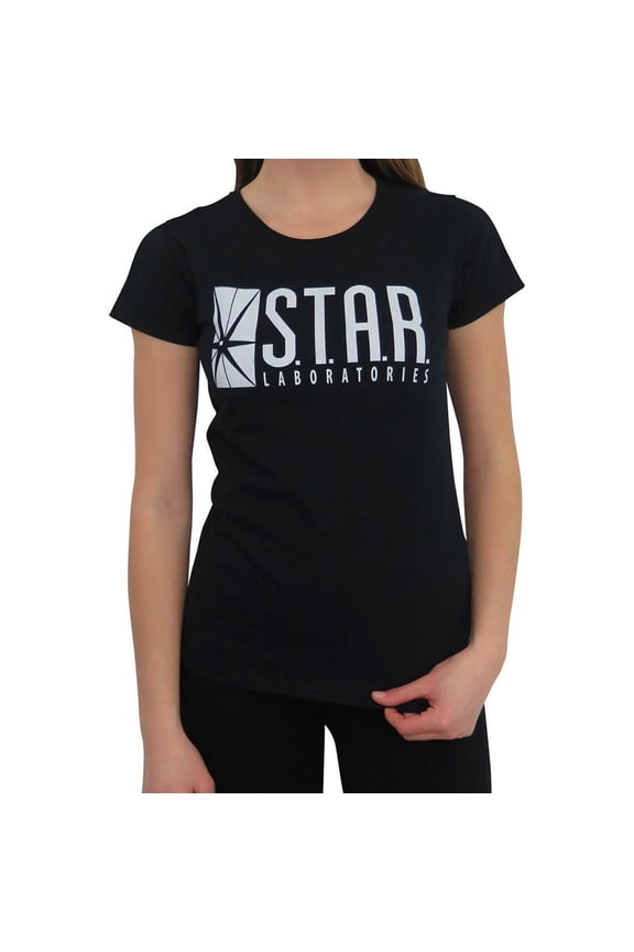 Star Labs Womens T-Shirt, Black - 2XL