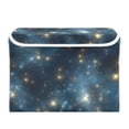 thumbnail image 1 of Flash Stars in Night Foldable Storage Bin with Lid and Handle Collapsible Storage Box 16.5 x 12.6 x 11.8 inches, 1 of 7