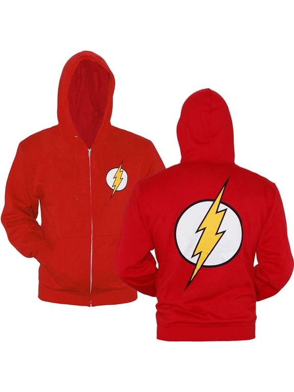 Flash Symbol Zip-Up Hoodie
