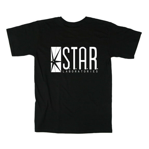 Flash TV Show Star Labs Laboratories Logo DC Comics Adult T-Shirt