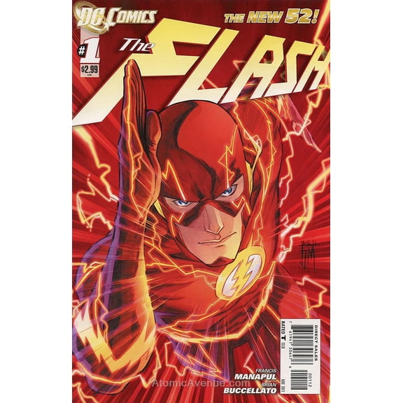 Flash, The (4th Series) #1 (2nd) VF ; DC Comic Book