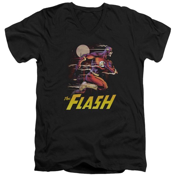 Flash, The City Run - Men's V-Neck T-Shirt