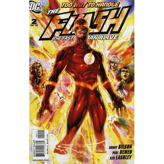 Flash: The Fastest Man Alive #2 VF ; DC Comic Book