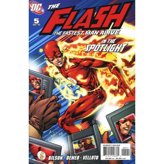 Flash: The Fastest Man Alive #5 VF ; DC Comic Book