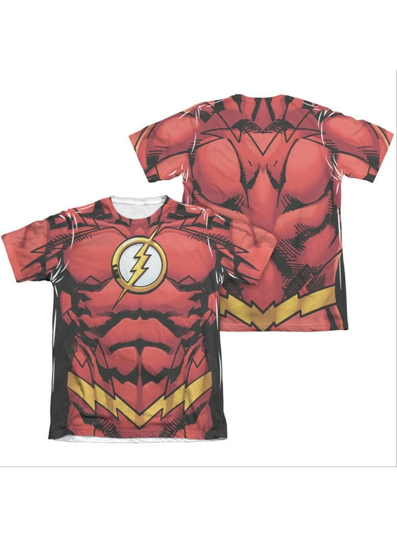 Flash  The Flash Muscle Two-Sided Costume Sublimation T-Shirt - Extra Large