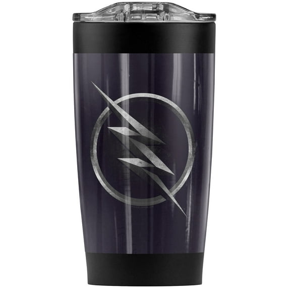 The Flash Tv Series/Zoom Logo Stainless Steel Tumbler 20 oz Coffee Travel Mug/Cup, Vacuum Insulated & Double Wall with Leakproof Sliding Lid | Great for Hot Drinks and Cold Beverages