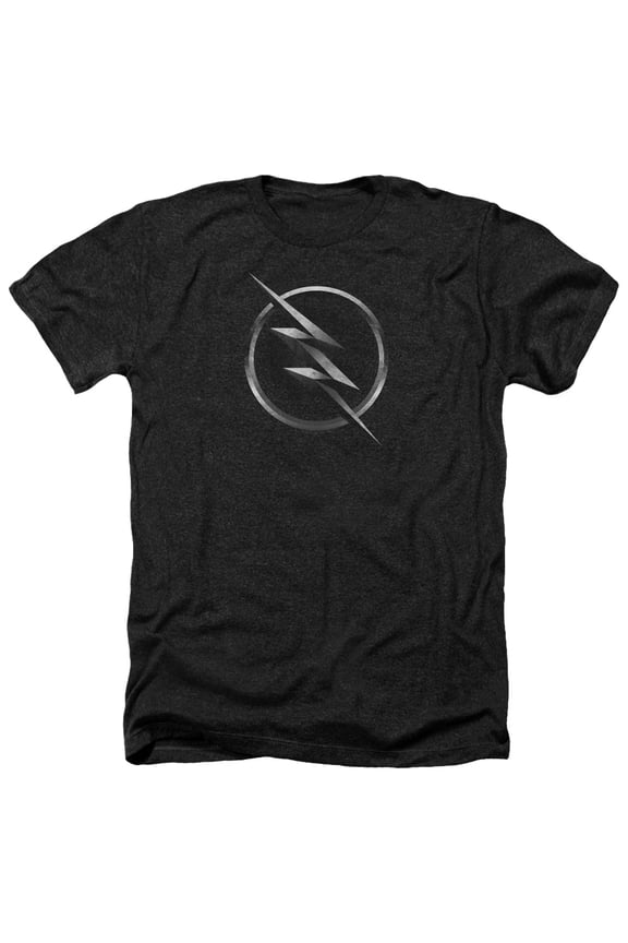 Flash - Zoom Logo - Heather Short Sleeve Shirt - Small