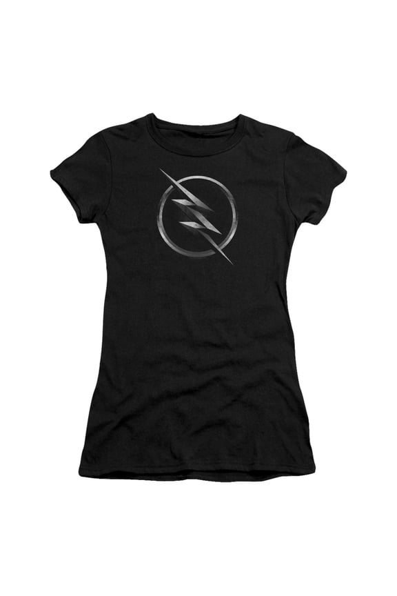 Flash Zoom Logo S/S Junior Women's T-Shirt Sheer Black