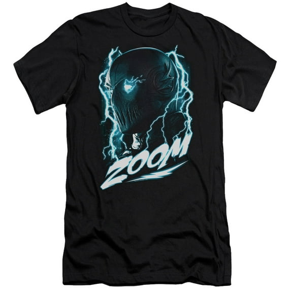 Flash Zoom S/S Adult 30/1 T-Shirt Black