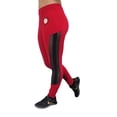 thumbnail image 1 of Flash leggflshsymmeshsides-L Flash Women Symbol Active Leggings with Mesh Sides - Large 8-10, 1 of 4