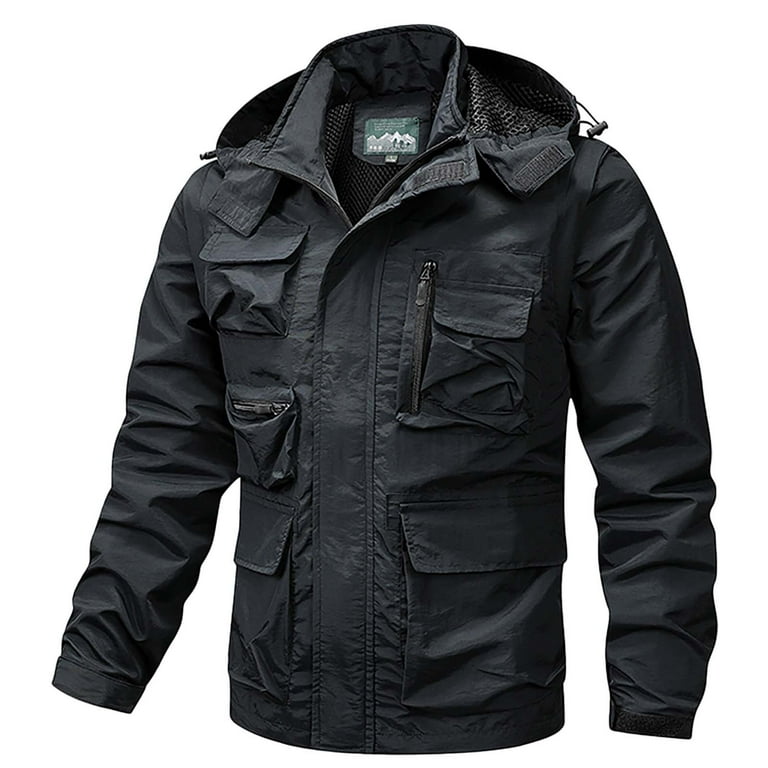 Flash Deal Winter Coats Jackets for Men Medium Length Casual Jacket Long Knee Length Coat Autumn and Winter Handsome Trend Coat M 6XL Walmart