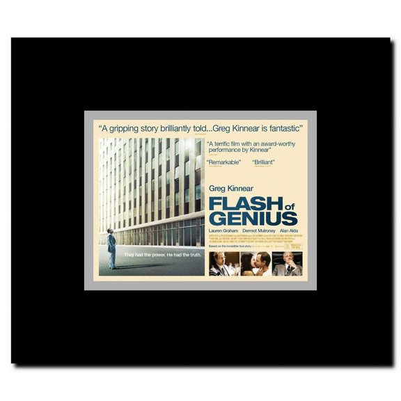 Flash of Genius Framed Movie Poster