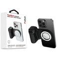thumbnail image 1 of FlashBack Ring Light Shutter Grip with Wireless Shutter, Adjustable LED, and Magnetic Attachment – Black – Compatible with iPhone & Android, 1 of 10