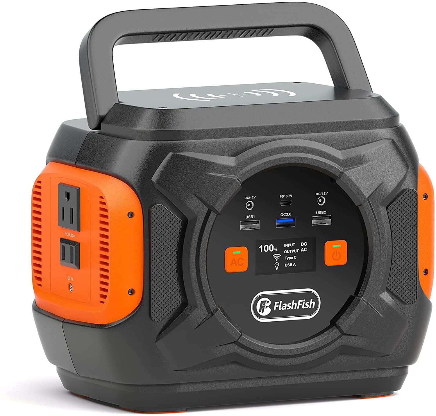 FlashFish A301 320W Continuous / 600W Peak Portable Power Station
