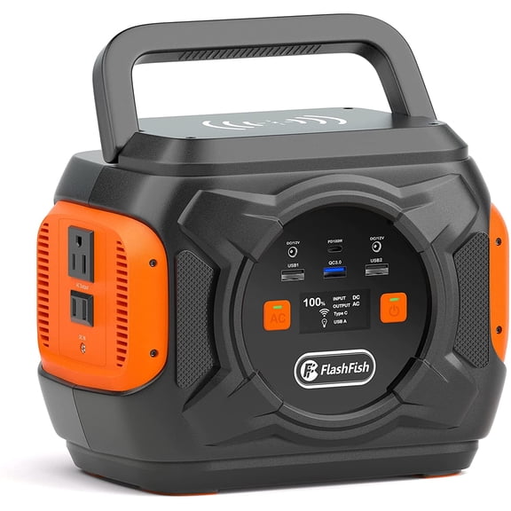 FlashFish A301 320W Continuous / 600W Peak Portable Power Station