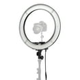 thumbnail image 1 of Flashpoint Photo/Video 13 Inch Dimmable LED 42W 5500K AC Powered Light Ring with Bag For, Makeup - Live Streaming & YouTube Video - Photography, 1 of 10