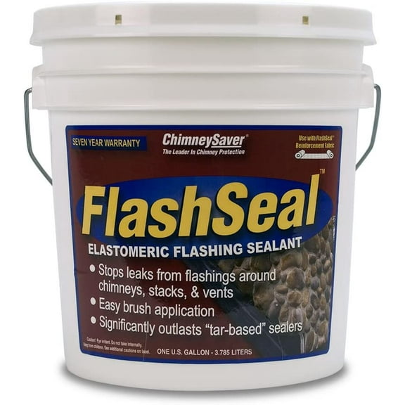 FlashSeal Elastomeric Flashing Sealant, 1 Gallon (Brown)