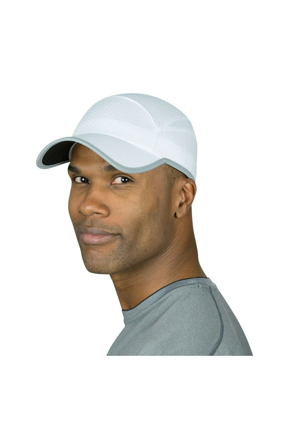 Flashback 360 Reflective Run Cap - black - silver