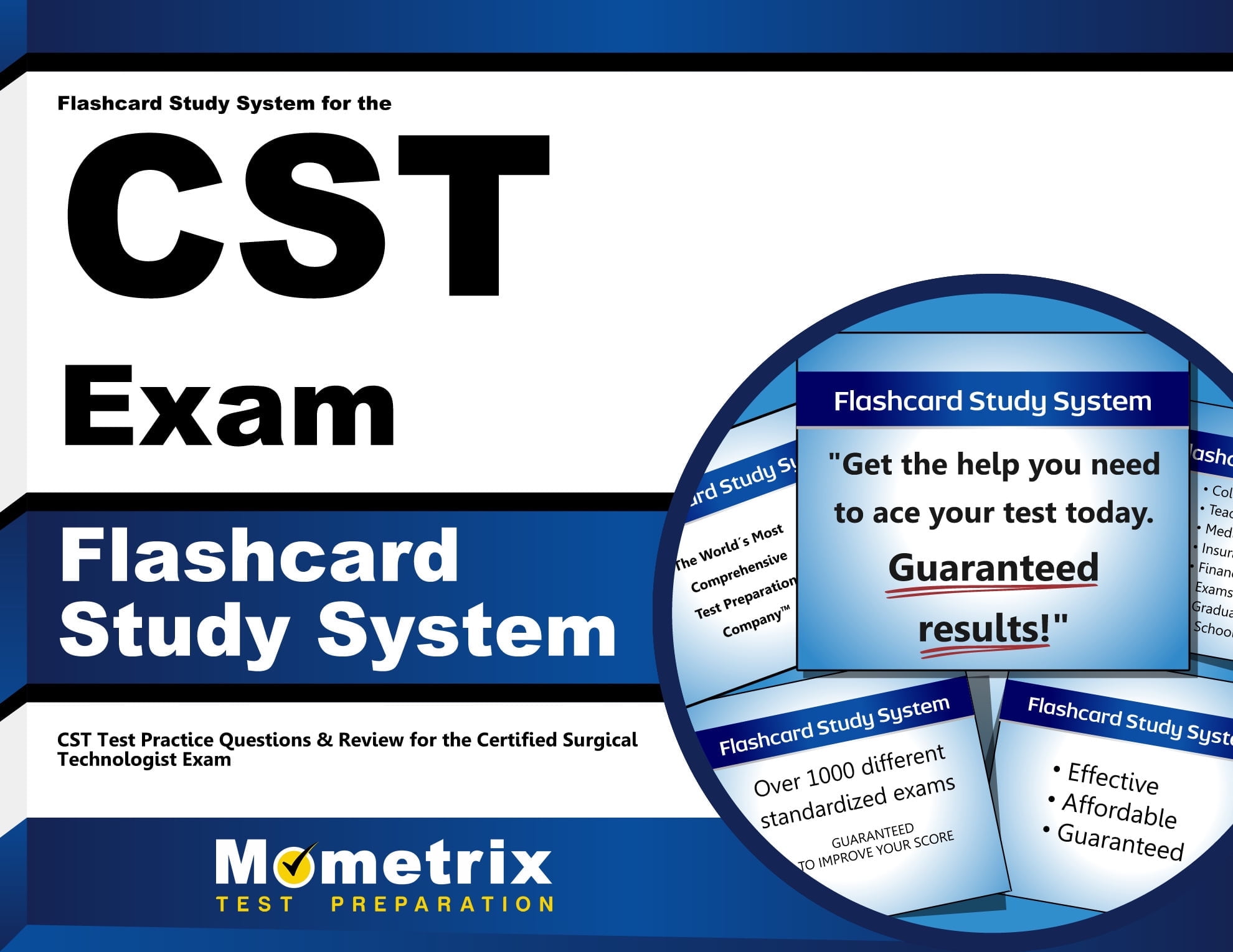 EXAM SECRETS TEST PREP STAFF CST Flashcard Study System for the CST Exam : CST Test Practice Questions and Review for the Certified Surgical Technologist Exam